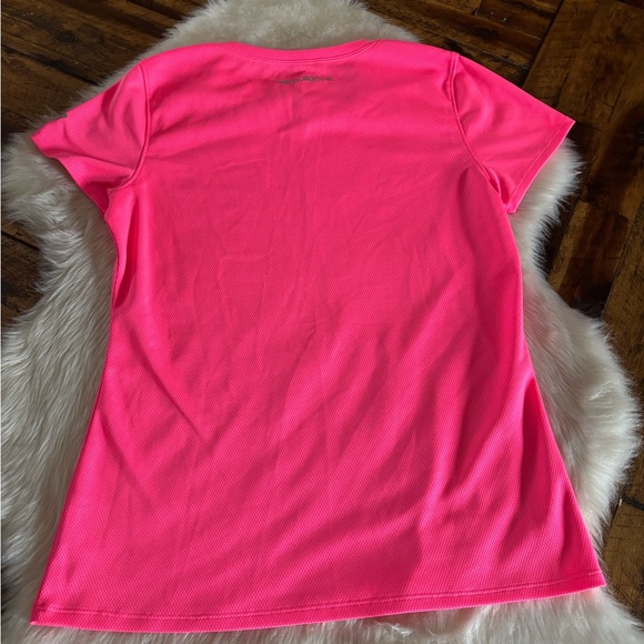 New Balance Bright Pink Athletic Shirt - Picture 2 of 5